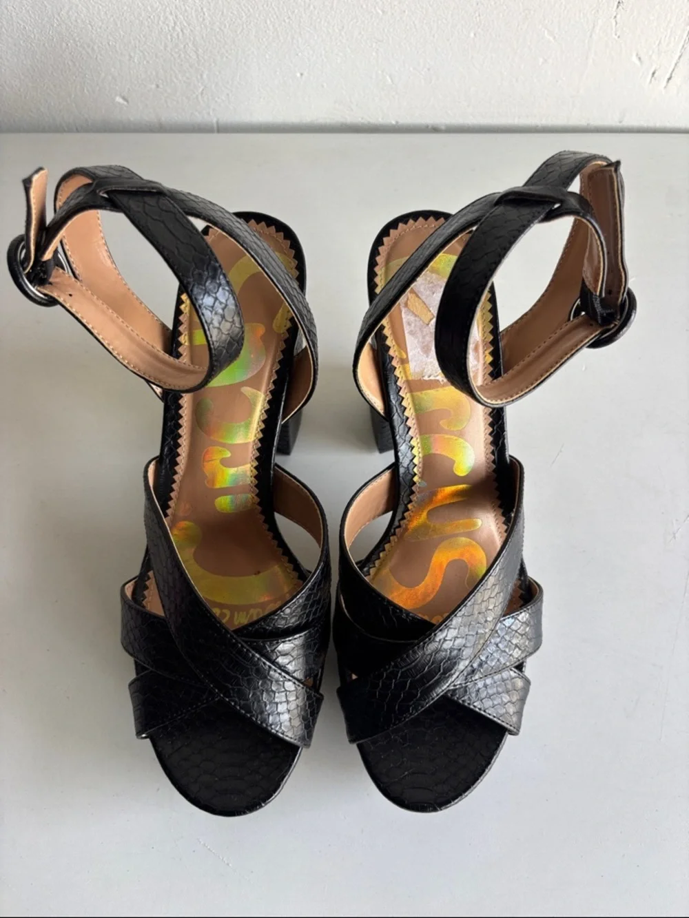 Circus by Sam Edelman Black Platform Heels